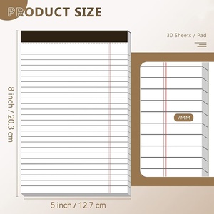 Promotional Custom Notebook <strong>Writing</strong> Pads <strong>Notepad</strong> Planner Printed Logo Hotel Custom Paper <strong>Notepad</strong> - Product Image 2