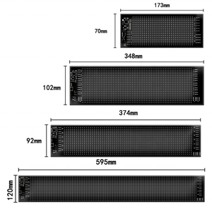 Panel Advertising Flexible <strong>Led</strong> Scrolling Text <strong>Display</strong> Customize bluetooth APP Fast Delivery - Product Image 1