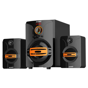 Altavoz estéreo con Radio FM para el hogar, reproductor Multimedia con sonido personalizado en colores, a la moda, Popular, directo de fábrica, 2,1 - Product Image 2