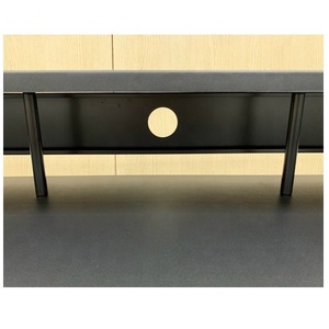 Escritorios de ordenador modernos de lujo con cajones Escritorios de oficina de diseño simple para uso doméstico Material de madera y metal - Product Image 4