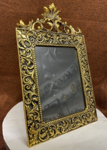 Latest Design Long Lasting Handmade Gold Plated Decorative Photo <strong>Frame</strong> <strong>14</strong> Inch for Home Decoration and Gifting - Product Image 3
