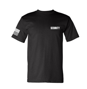 OEM Summer Printing Logo Safety <strong>T</strong> Shirt 100% Cotton Classic Fit Security Guard Shirts Workwear <strong>T</strong>-Shirt Casual Red Polos - Product Image 2