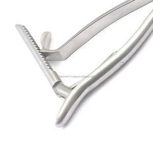 Farabeuf penjepit tulang lampotte 250mm bersertifikat CE instrumen bedah produsen OEM penjepit ortopedi Label pribadi - Product Image 2