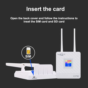 Precio directo de fábrica Wifi Router Portable Gateway desbloquear 4G LTE tarjeta de red inalámbrica enrutador módem - Product Image 5