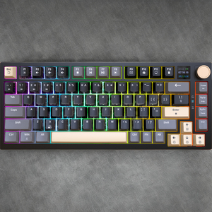 Mới Đến Bán Buôn 82key RGB Backlit Chơi Game Cơ Khí Bàn Phím USB Có Dây 75 Phần trăm Không Dây 2.4G Bàn Phím - Product Image 4