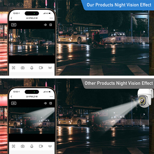 Best IP66 Waterproof HD Resolution Pan Tilt Zoom PTZ Outdoor Security <strong>IP</strong> Wifi <strong>Camera</strong> <strong>with</strong> Two-way Voice Human Detection - Product Image 3