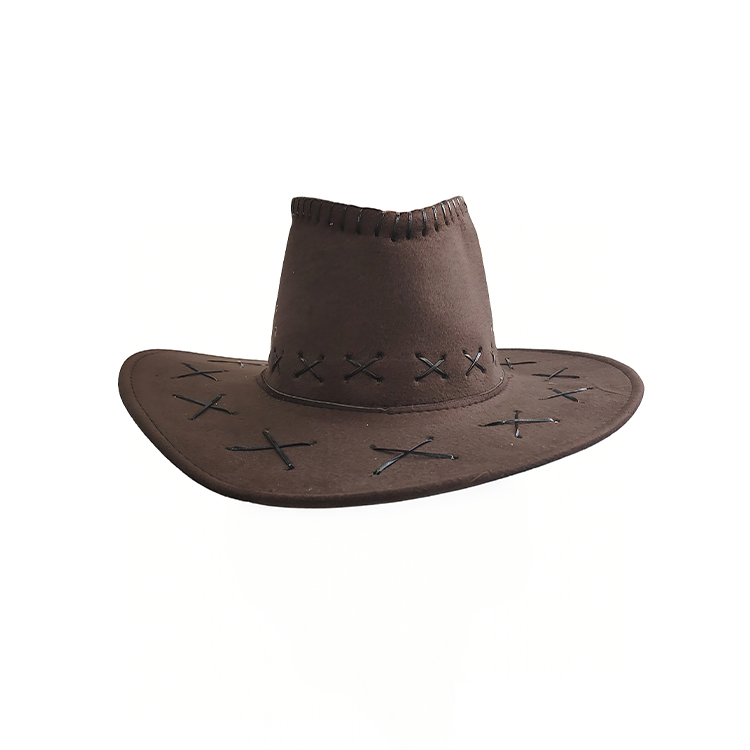 Black Distressed Cowboy Hat