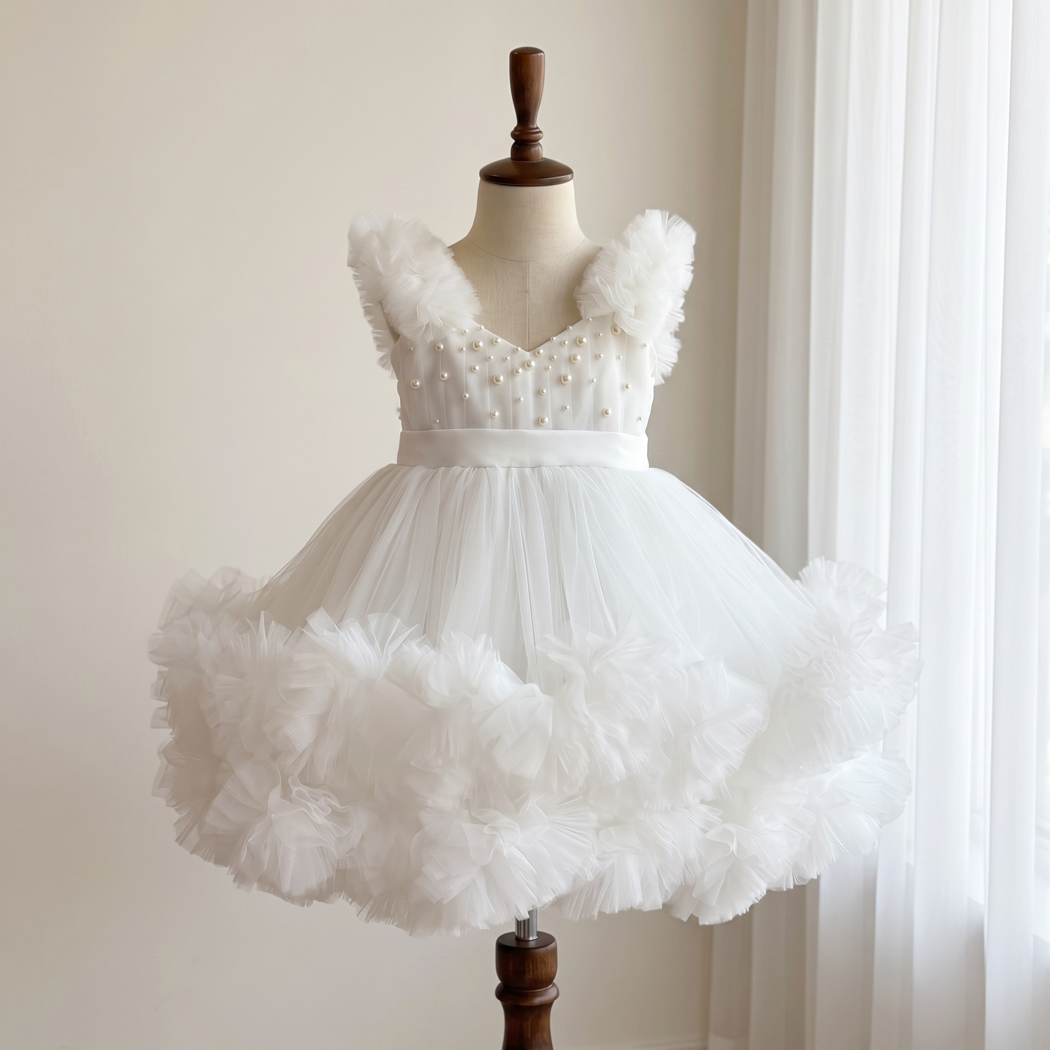 Pure White / Off-White / Cream / As picture / Custom Color
