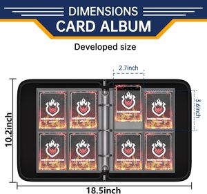 Trong kho Mini Album ảnh Chất kết dính chúng tôi kho cung cấp chống cháy danh mục đầu tư không thấm nước cho hình ảnh thẻ Tem-nộp hồ sơ sản phẩm - Product Image 2