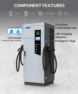 240kW <strong>Output</strong> with CE and TUV Certifications CCS1 CCS2 CHAdeMO OEM ODM Fast Ev Dc Charger Station for Charger Vehicles - Product Image 5