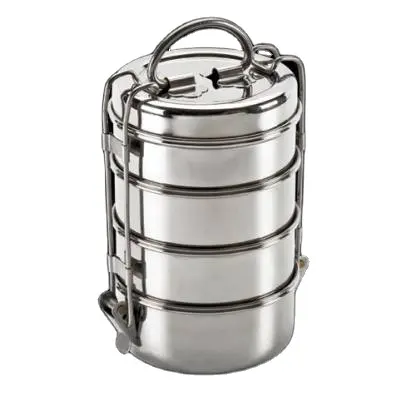 Wholesale Manufacturers Stainless Steel Food Grade Lunch Box Traditional Tiffin Boxes School Office