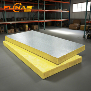 Funas thân thiện với sinh thái kính len ban 24kg/m³, tái chế nội dung cách nhiệt Panel với lượng khí thải carbon thấp - Product Image 1