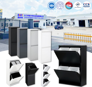 Personalizado Cozinha Resíduos Lixo Bin Gabinete Smart Bin Trash Lixo De Classificação De Alta Qualidade Com Gaveta