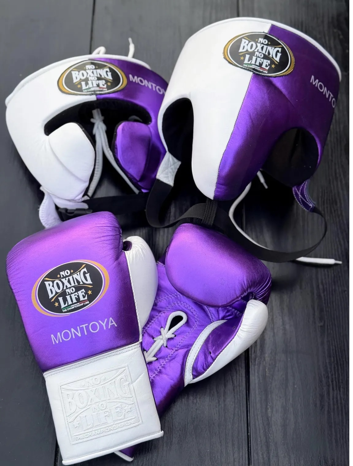 Purple white