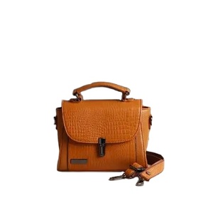 <span class=keywords><strong>Camden</strong></span> cổ điển da thật Crossbody Mini Tote Satchel thời trang dệt bông lưới Túi xách vuông tối thiểu tâm trạng bán buôn - Product Image 1
