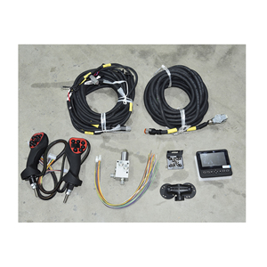 Sistema di controllo proporzionale dell'olio idraulico dell'escavatore di scavo di automazione del rotatore di inclinazione dell'escavatore compatto CATSU - Product Image 3
