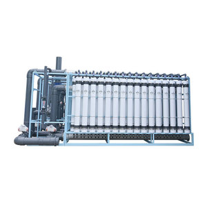 Sistema de ultrafiltração de alta capacidade, filtragem de água superior para aplicações industriais, filtro UF Plant, 200-240 m3/h