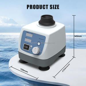 用于液体实验室混合的固体结构智能振动筛高速可变涡流混合器 - Product Image 3