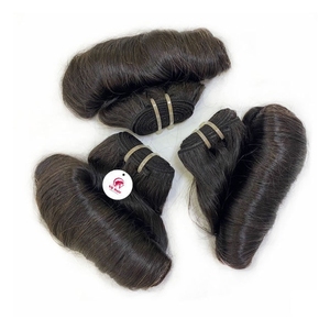 En iyi kalite süper yumurta kıvırmak vietnamca bakire Remy insan saçından örülmüş DELUXE saç peruk yapmak için saç ekleme - Product Image 6