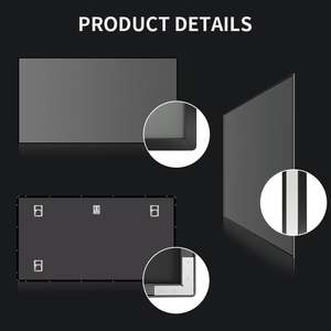 100&quot; Fresnel <strong>Screen</strong> 16:9 ALR Soft <strong>Screen</strong> 2.0 Gain UST <strong>Fixed</strong> <strong>Frame</strong> Projector <strong>Screen</strong> - Product Image 5