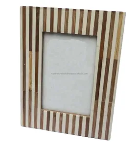 Premium kalite basit ve şık el yapımı ahşap fotoğraf çerçeveleri duvar dekorasyon için yüksek kaliteli ahşap çerçeveler - Product Image 1