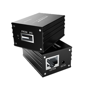 Extensor USB2.0 sobre RJ45 Cat5E/6 extensor Ethernet de hasta 230 pies con enchufe soporte USB para todo el control del sistema operativo 1 dispositivo - Product Image 1