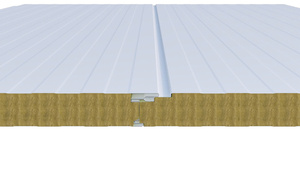 Thoải mái trock len lõi prock bảng tường bên ngoài cho các tòa nhà công nghiệp với các tính năng chống cháy và âm thanh - Product Image 4