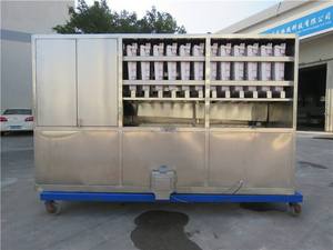 Industrial Use Square Cube Ice Maker 5000kg Per <strong>Day</strong> for Ice Plant and Factory - Product Image 4