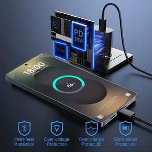 25W 45W USB C Phone <strong>Charger</strong> Type C Fast Charging Power Adapter for iPhone 17 Samsung Xiaomi Android Devices OEM Factory Supply - Product Image 5