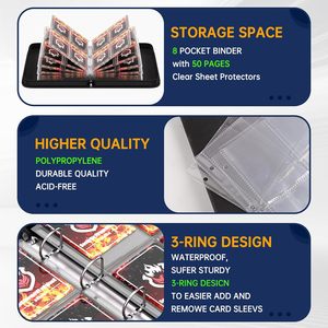 Trong kho Mini Album ảnh Chất kết dính chúng tôi kho cung cấp chống cháy danh mục đầu tư không thấm nước cho hình ảnh thẻ Tem-nộp hồ sơ sản phẩm - Product Image 4