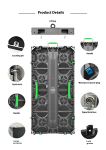 Trong nhà ngoài trời Màn hình LED Màn hình hiển thị LED cho thuê Màn hình LED video tường cho sự kiện quảng cáo ngoài trời hiển thị - Product Image 4