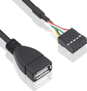 Custom <strong>USB</strong> Cable a <strong>Type</strong> Male Female Right Angle Mini <strong>B</strong> <strong>Type</strong> DC3.5 Plug to Dupont 2.54mm 4p Connector Custom <strong>USB</strong> Cable - Product Image 3