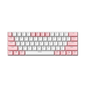 Teclado mecánico RGB arcoíris Led retroiluminado mecánico 61 teclas teclados para juegos con cable para Pc ordenador portátil 60% teclado para juegos - Product Image 5