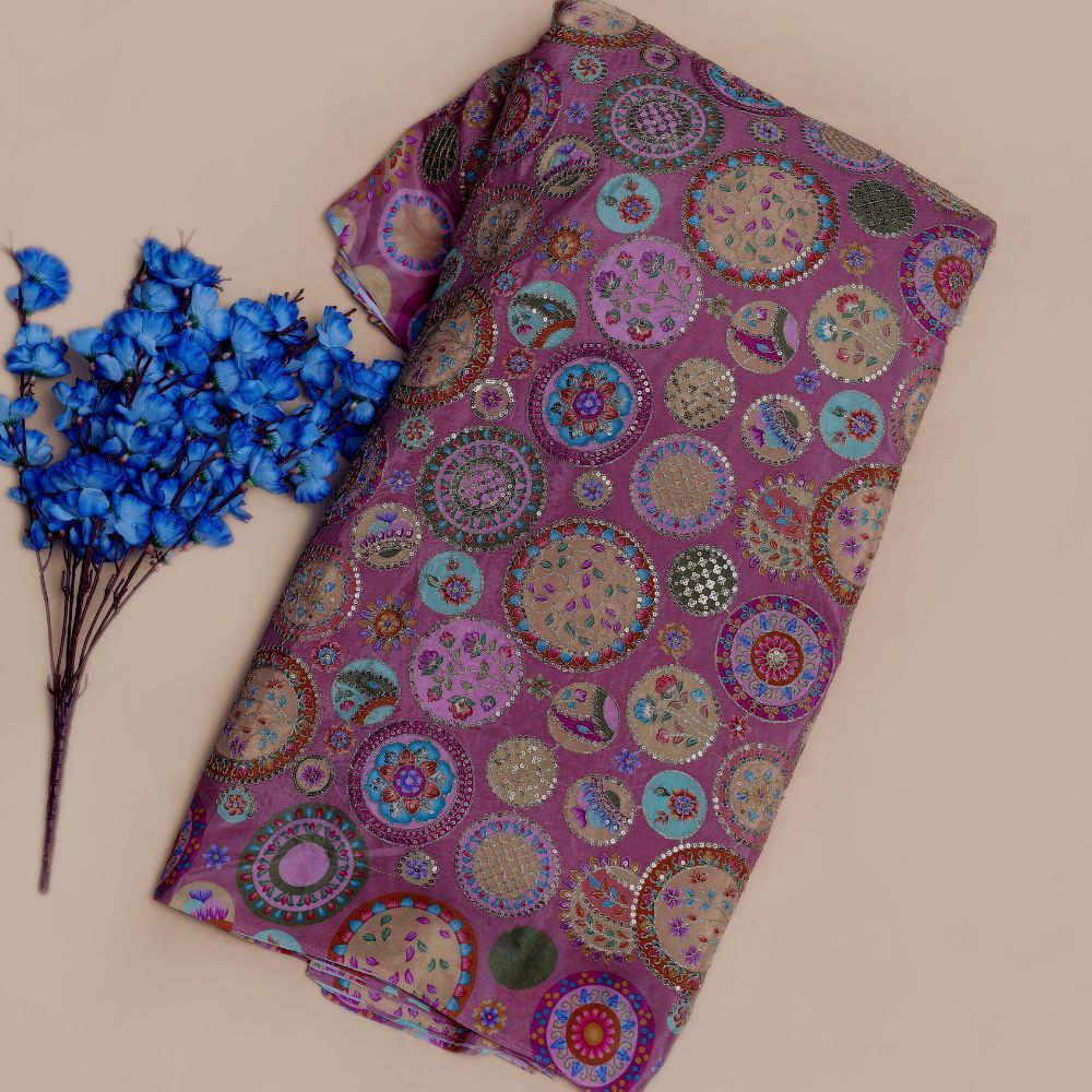 Rose lilas pastel