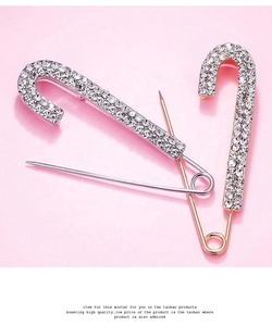 Luxury Simple Brooch Sweater Large <strong>Pin</strong> Buckle High-grade Corsage Brooch Wholesale - Product Image 4