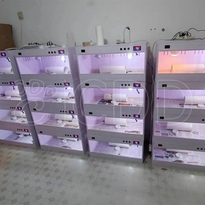 4x2x2 Feet 120 Gallon Commercial Luxury Black Pvc Reptile Breeding Cage with Heating Lamp Smart Lizard Reptile Enclosure - Product Image 6