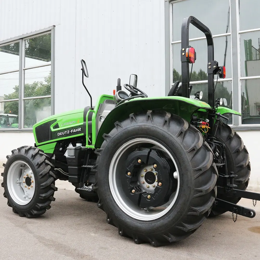 100 HP nueva granja Deutz tractor con motor yuchai