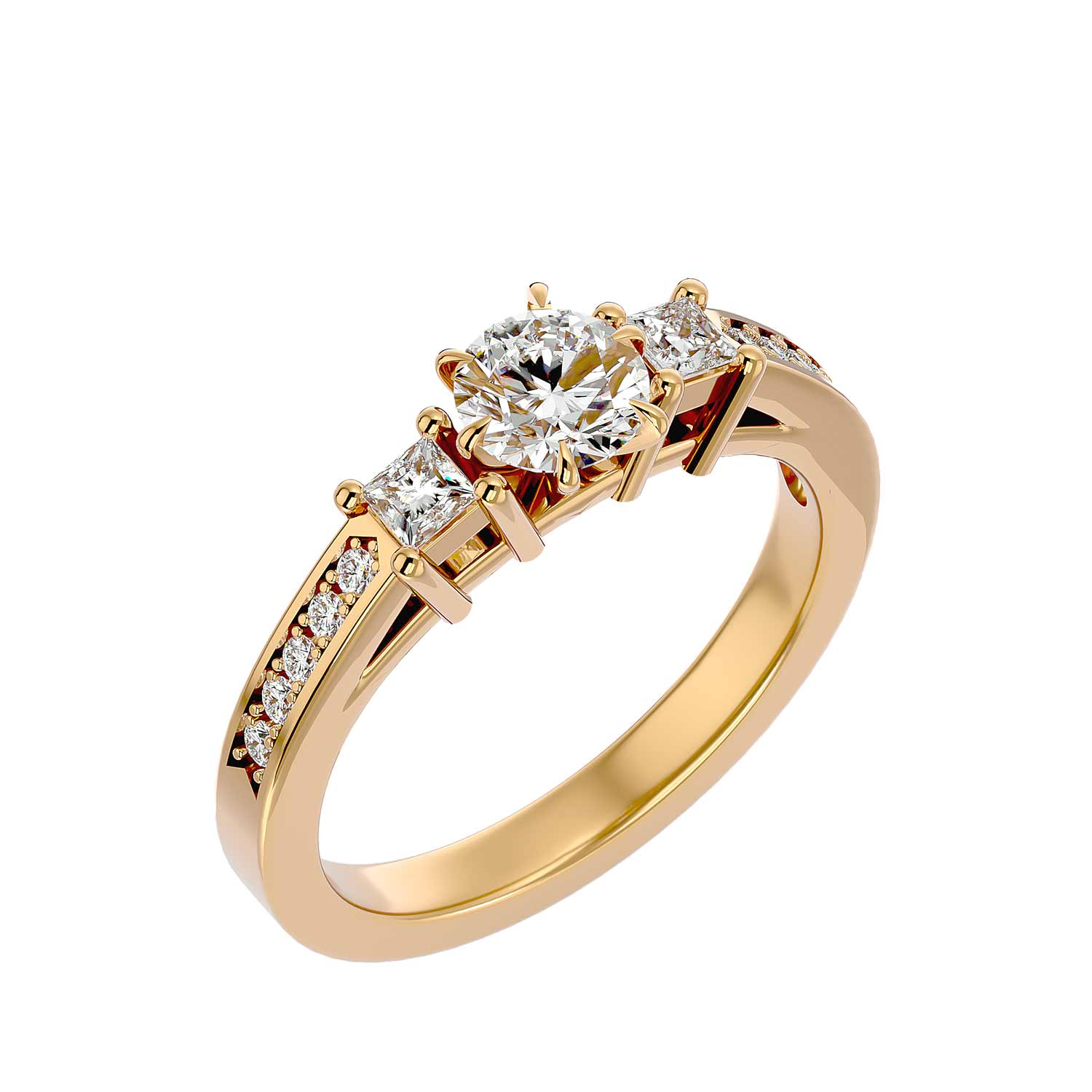 Oro macizo de 14K