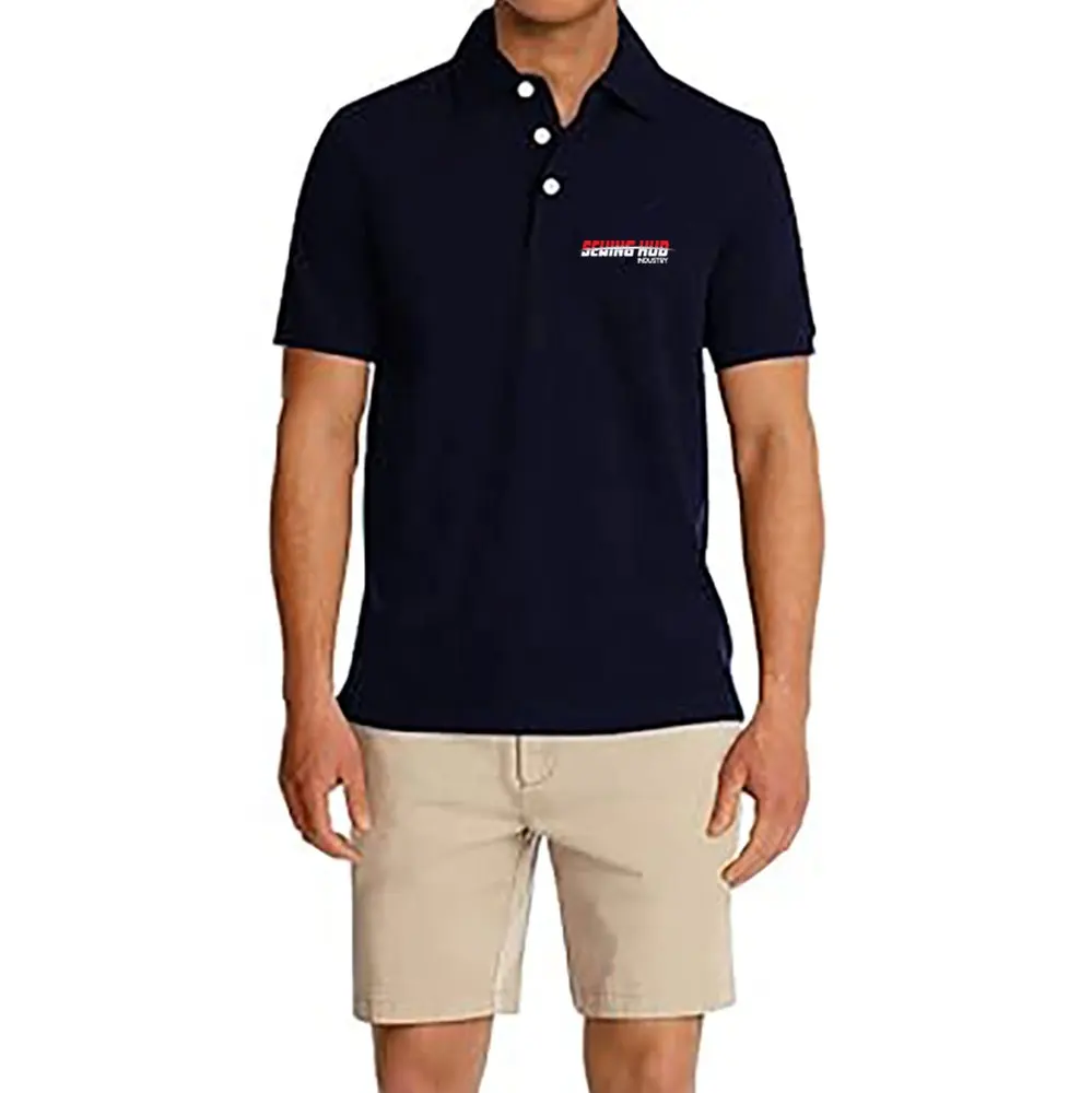 Designer Polo-T-Shirts 100 % Baumwolle Übergröße Herren Polo-Shirts für Herren stilvolle individuelle Polo-Shirts hohe Qualität