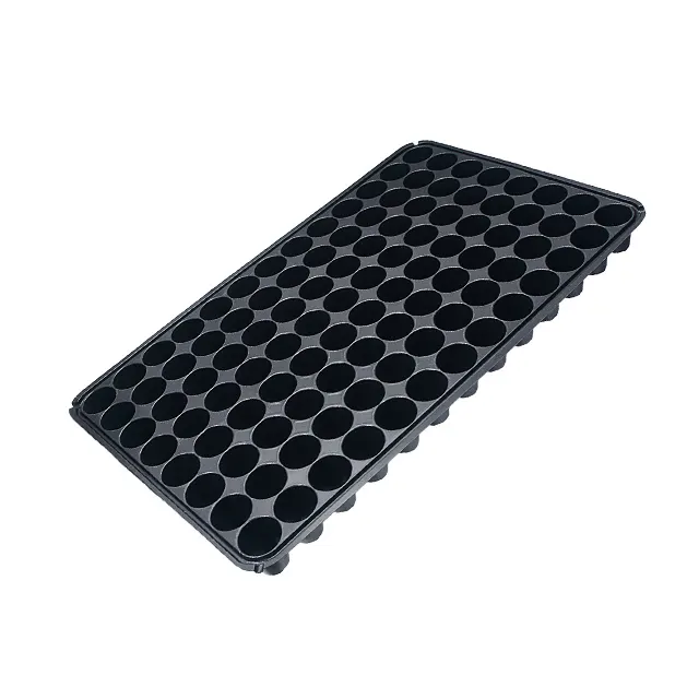 Seed Trays Planting For Germination Plastic Seed Sprouter Tray Microgreen Plant STR-104 Flat Hydroponics Seeding Tray