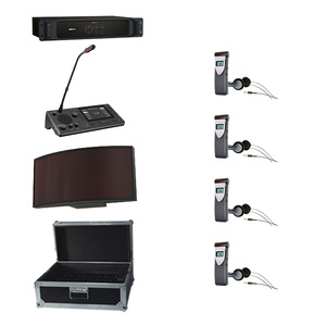 คอนโซลหูฟังไร้สายระบบการประชุมอุปกรณ์ระบบการตีความพร้อมๆกัน - Product Image 1