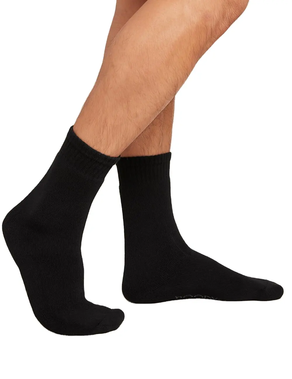 Dernière conception Logo personnalisé coton noir chaussettes de Sport disponibles beaucoup de couleurs hommes chaussettes de Sport coton du Bangladesh