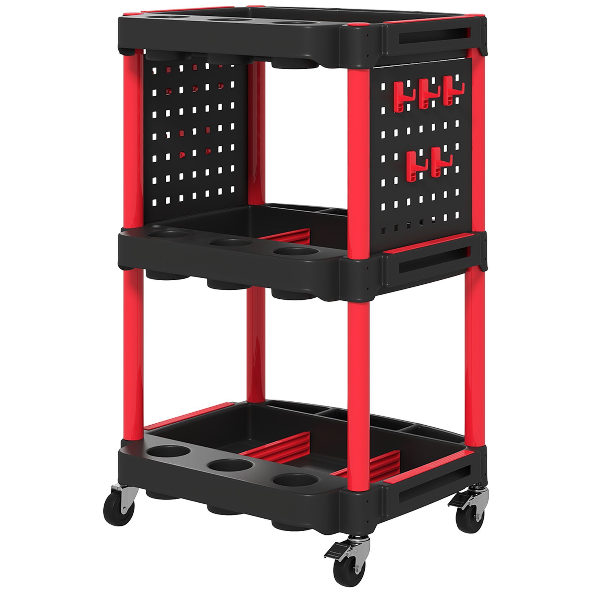 Black and Red Color