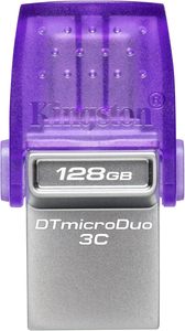 Kingston DataTraveler microDuo 3C 64GB 128GB 256GB USB-<strong>C</strong> &amp; USB-<strong>A</strong> <strong>Flash</strong> Drive Speeds up to 200 MB/s USB 3.2 Gen 1 Duo Connector - Product Image 5