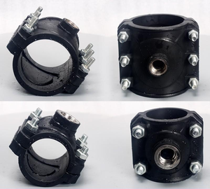 PVC nén yên TEE phụ kiện đường ống nhựa mịn xử lý bề mặt ống khai thác thiết bị LDPE/lupvc yên treo lên phụ kiện - Product Image 2