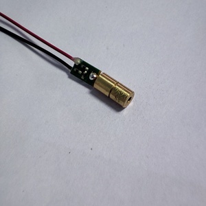高精度4mmミニ赤レーザードットダイオードモジュール650nm 5mw新しい状態レーザーダイオードモジュール - Product Image 1