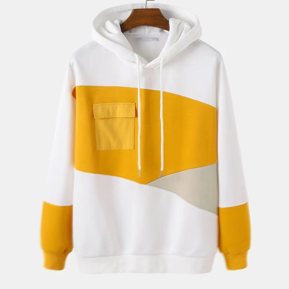 Blanc, jaune et beige