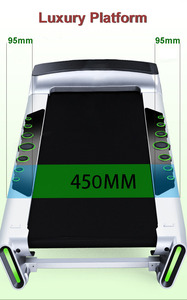 Electric Foldable Treadmill Machine for Home Gym Automatic Incline Walking Pad <strong>Running</strong> Machine <strong>W</strong>/ Safety Key Belt Treadmill - Product Image 6