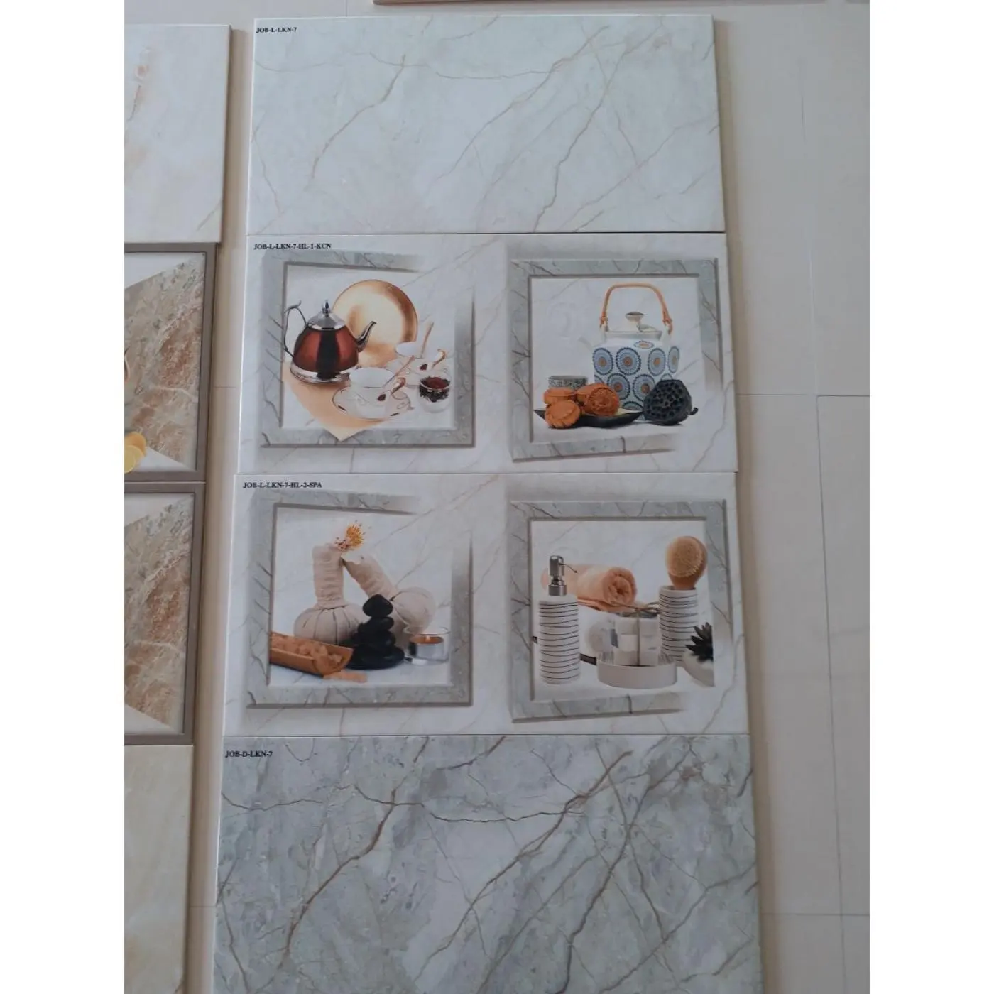 Azulejos de pared de cerámica de porcelana Digital, alta eficiencia, 12x24, Interior, 30x60cm, 300x600mm, para Cocina