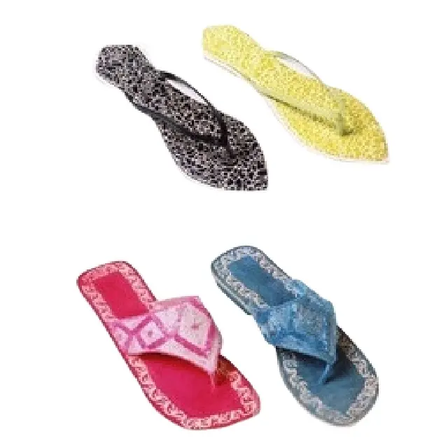 Fabrikant In India Best Selling Slippers Goede Kwaliteit Met Multi Kleur Dames Slippers En Sandalen